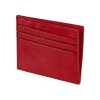 Картхолдер для 6 пластиковых карт с RFID-защитой Fabrizio, красный