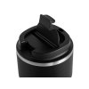 Вакуумная термокружка с внутренним керамическим покрытием Coffee Express, 360 мл, черный