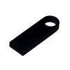 USB 2.0-флешка на 64 Гб с мини чипом и круглым отверстием, черный