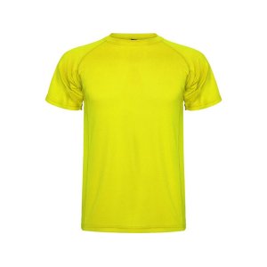 Спортивная футболка Montecarlo мужская, неоновый желтый Спортивная футболка Montecarlo мужская, неоновый желтый
