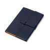 Бизнес-блокнот А5 с клапаном Fabrizio, 80 листов, темно-синий