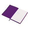 Бизнес-блокнот C1 софт-тач, гибкая обложка, 128 листов, фиолетовый