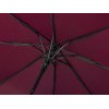 Зонт-полуавтомат Roof с куполом из переработанного пластика, бургунди 7421C
