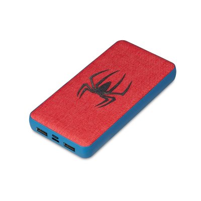 Портативное зарядное устройство с возможностью полноцветной печати на ткани и нанесения силиконового лого по индивидуальному дизайну кл