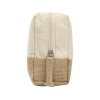 Косметичка Jute с ручкой из хлопка и джута, натуральный