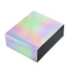 Подарочная коробка с голографическим шубером без печати Aurora, XL вертикальный