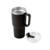 Термокружка KENCHER с двойными стенками из нержавеющей стали 304 и полипропилена, черный