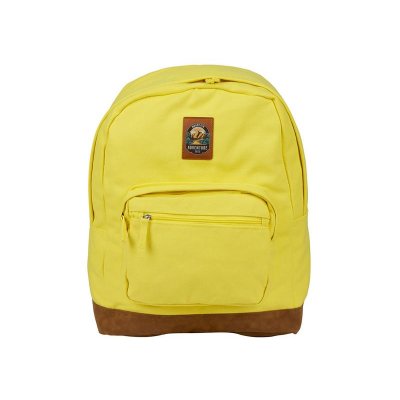Рюкзак Shammy с эко-замшей для ноутбука 15, желтый с патчем