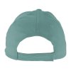 Бейсболка Memphis 5-ти панельная 165 гр, припылено-бирюзовый