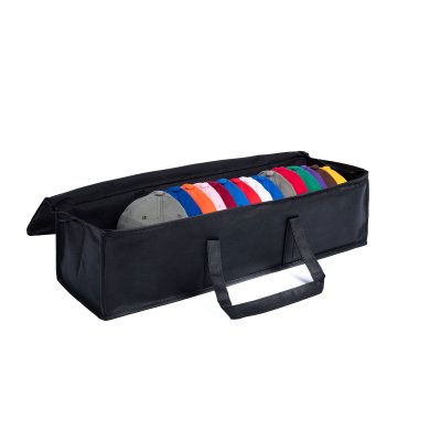 Сумка"ATLANTIS BLACK NON WOVEN BAG", чёрный, 100% полиэстер