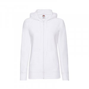 Толстовка женская без начеса LADIES LIGHTWEIGHT HOODED SWEAT 240