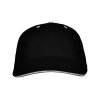 Бейсболка Panel унисекс, черный
