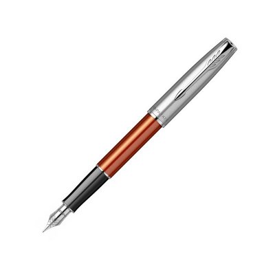 Ручка перьевая Parker «Sonnet Essentials Orange SB Steel CT», оранжевый, серебристый