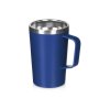 Стальная кружка с двойными стенками и порошковым покрытием Tibet, нейви