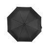 Зонт складной Cary, полуавтоматический, 3 сложения, с чехлом, черный