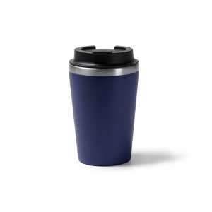 Термокружка HORAN с двойными стенками, темно-синий Термокружка HORAN с двойными стенками, темно-синий
