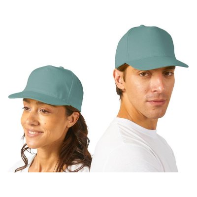 Бейсболка Memphis 5-ти панельная 165 гр, припылено-бирюзовый