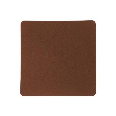 ПАТЧ КВАДРАТ nubuk (коричневый ) 5,5 х 5,5 см