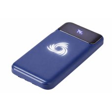 Внешний беспроводной аккумулятор c QC/PD Арти, 10000 mAh, темно-синий
