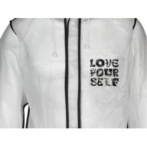 Дождевик Providence, прозрачный/черный с чехлом (трафаретная печать) Дождевик Providence, прозрачный/черный с чехлом (трафаретная печать)