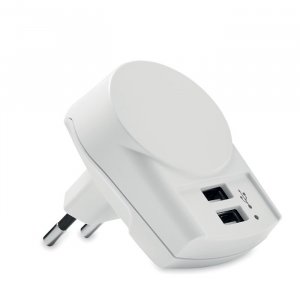 Зарядное устройство 12W, EURO USB CHARGER 2XA