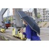 Компактный зонт Impact из RPET AWARE™ со светоотражающей полосой, 20.5"