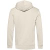 Толстовка на молнии с капюшоном унисекс BNC Inspire (Organic), молочно-белая