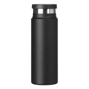 Термобутылка вакуумная герметичная Allegra, черная Термобутылка вакуумная герметичная Allegra, черная