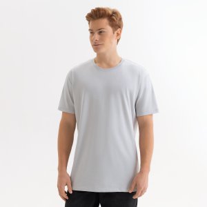 Футболка унисекс KRIS, 150 гр., светло-серая, размер L