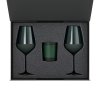 Ложемент под свечу Enigma + 2 бокала для вина в среднюю коробку-трансформер (арт. 695721)