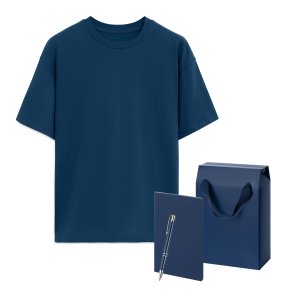 Набор с одеждой RUST (футболка, блокнот, ручка), синий XS/S