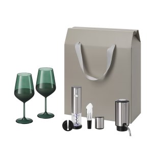 Подарочный набор Emerald, Vintaro, Dante (2 бокала + набор для вина + аэратор) Подарочный набор Emerald, Vintaro, Dante (2 бокала + набор для вина + аэратор)