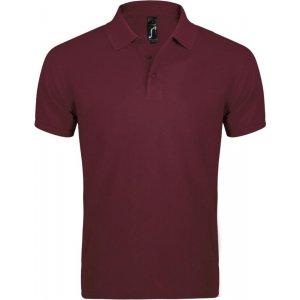 Рубашка поло мужская Prime Men 200 бордовая