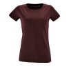 Футболка женская Regent Fit Women, бордовый меланж Футболка женская Regent Fit Women, бордовый меланж