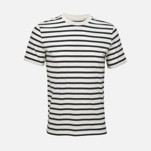 Футболка унисекс Legend, молочно-белая с темно-синим