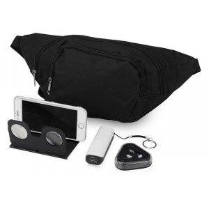 Подарочный набор Virtuality с 3D очками, наушниками, зарядным устройством и сумкой