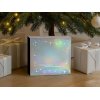 Подарочная коробка с голографическим шубером Aurora, L, вн. размер 260х260х100 мм.