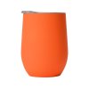 Термокружка Sense Gum soft-touch, 370мл, оранжевый