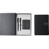 Подарочный набор Goethe с блокнотом А5, 2-мя ручками и картхолдером, черный