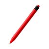 Ручка пластиковая с текстильной вставкой Kan, красный