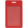 Чехол для пропуска Devon, красный Чехол для пропуска Devon, красный