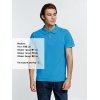 Рубашка поло мужская Virma Premium, бирюзовая