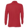 Рубашка поло мужская с длинным рукавом Star 170, красная