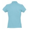 Рубашка поло женская Passion 170, бирюзовая