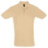Рубашка поло мужская Perfect Men 180, песочная Рубашка поло мужская Perfect Men 180, песочная