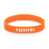 Силиконовый браслет Forest 202*12 мм, оранжевый