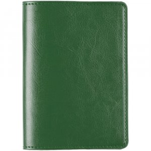 Обложка для паспорта Nebraska, зеленая Обложка для паспорта Nebraska, зеленая