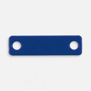 Шильдик металлический Alfa Liten, синий