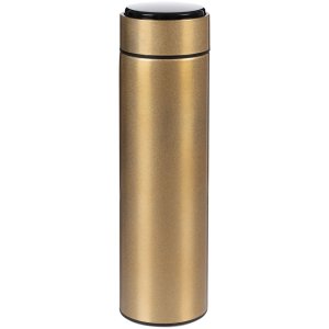 Смарт-бутылка с заменяемой батарейкой Long Therm, золотистая Смарт-бутылка с заменяемой батарейкой Long Therm, золотистая