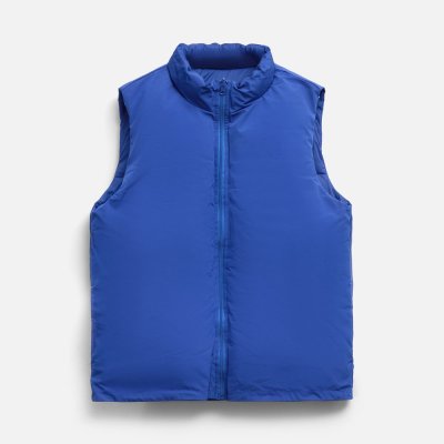 Жилет двусторонний V2, синий